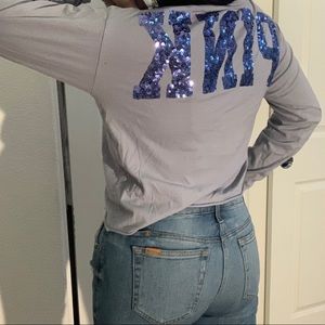 VS PINK Cropped long sleeve